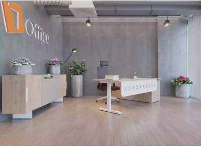 Corner desk sideboard study modern wood office furniture