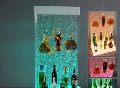 Designer LED bar shelves water wall bar counter shelf furniture