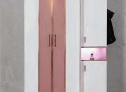 Wardrobe Closet Bedroom Cabinets Two-tone Youth Wardrobes