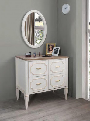 Dresser Wood Bedroom Modern Youth Children's Room White Furniture Design New