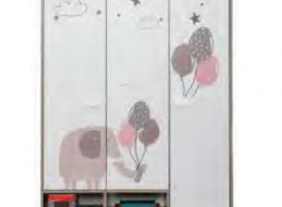 Children's room closets wardrobe wood cabinet design girls' wardrobes