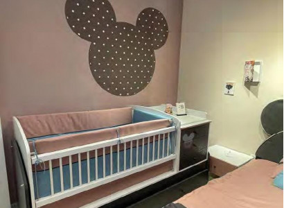 Baby crib with changing table shelf child infant beds wood bed multifunctional