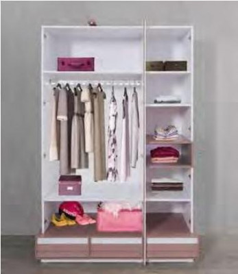 Wardrobe Closet Bedroom Cabinets Two-tone Youth Wardrobes