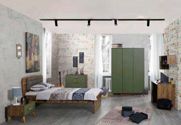 Desk Bedroom Modern Youth Children Room Wooden Furniture Design New
