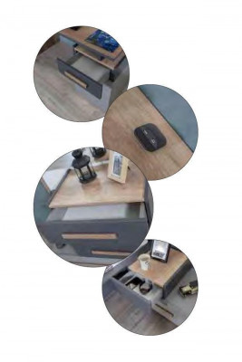 Youth room bed wardrobe dresser desk wardrobe 5-piece set