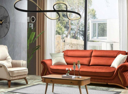 Sofa Couch Upholstery 3+1 Seat Faux Leather Sofas Armchair Seating Suites Design
