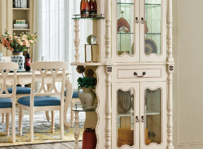 Display cabinet living room classic glass bar wood cabinet glass cabinet