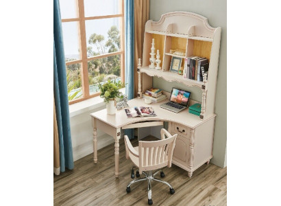 Desk corner table office tables desks furniture country style office wood