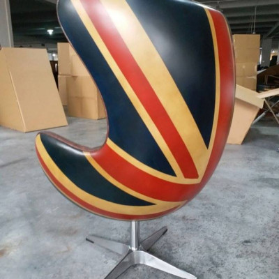 Chair lounge armchair vintage swivel chair executive armchair lounge club leather Jack