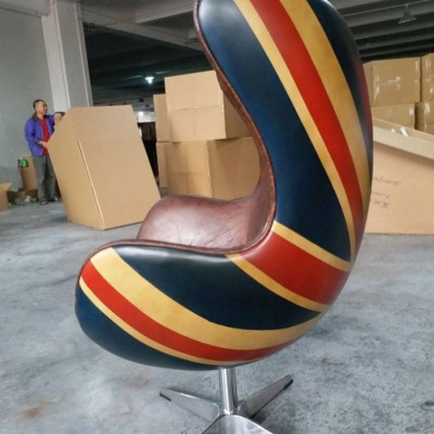 Chair lounge armchair vintage swivel chair executive armchair lounge club leather Jack