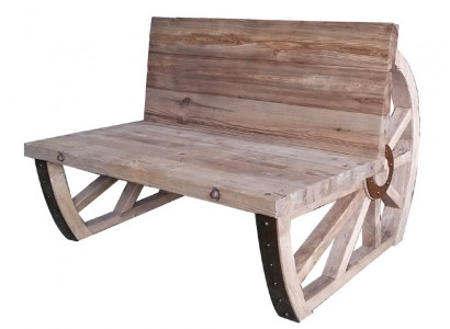 Garden bench wood park bench solid seat garden outdoor furniture 2-seater benches new