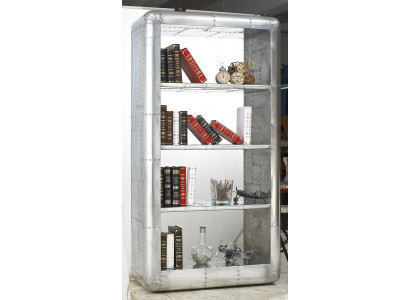 Aviator Furniture Aluminum Shelf Luxury Designer Cabinet Shelves