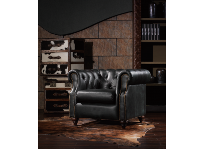 Chesterfield Armchair Vintage Lounge Chair Cocktail Club Chair Sofa TV New