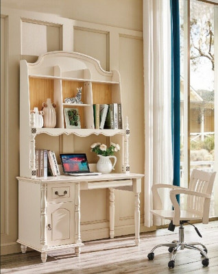 Desk cabinet tables office desk with drawers PC table country house