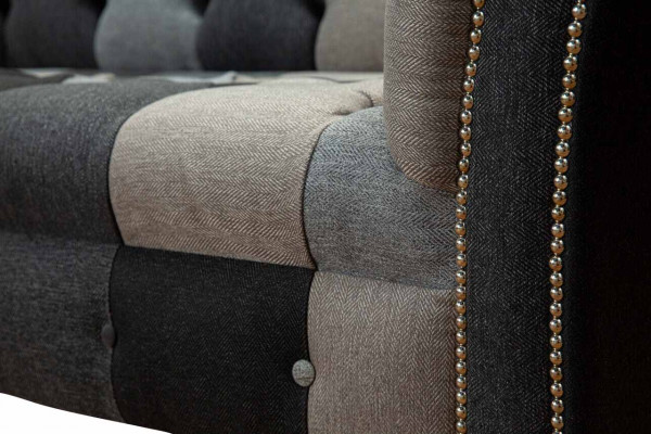 Modern Sofa 3 Seater Chesterfield Three-Seater Living Room Sofas Luxury Couch Style