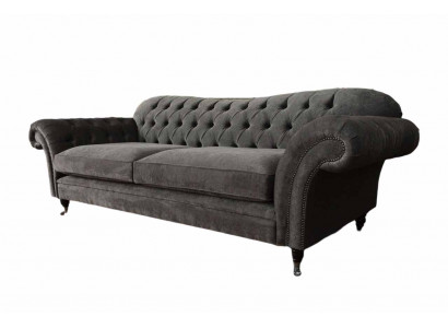 Sofa Living Room XXL Large Four-Seater Design Couches Upholstered Sofas New