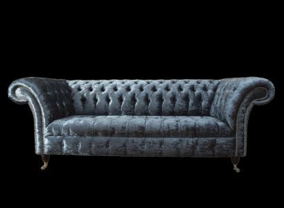 Design sofa 3-seater couch upholstered sofas fabric living room textile couches