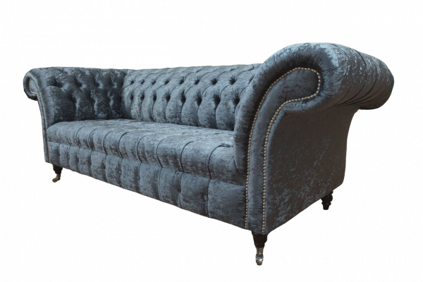 Design sofa 3-seater couch upholstered sofas fabric living room textile couches