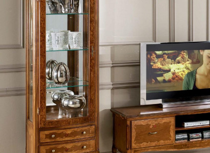 Living room RTV display cabinet wall unit cabinets design TV Art Deco display cabinet set cabinet