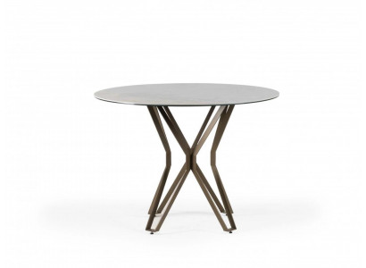 Round dining table, modern kitchen table, round table for ø100cm dining room