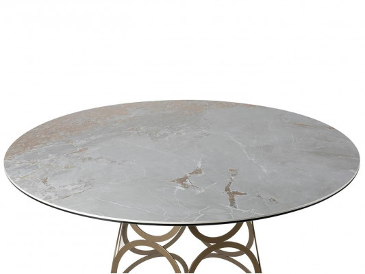 Round dining table kitchen table dining room table round table 100cm industrial white