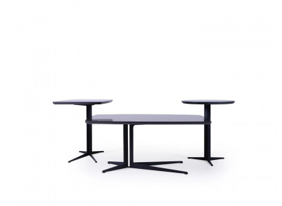 Living room set 3-piece luxury coffee table 2x side table table furnishings