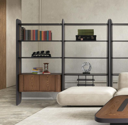 Designer wardrobe partition wall shelves cabinets system living room furniture new