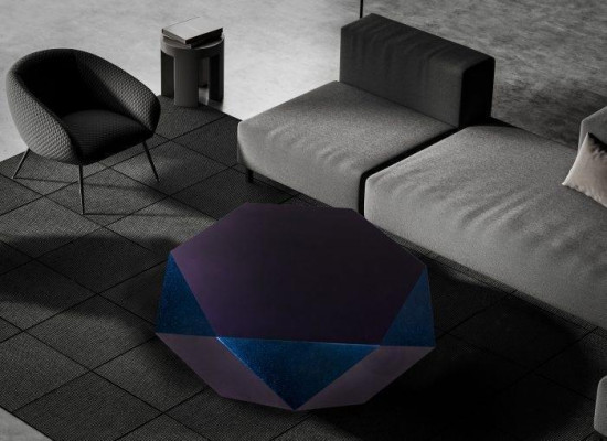 Modern coffee table made of wood with painted color for your living room new