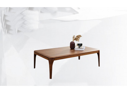 Coffee table side table living room end table wood brown