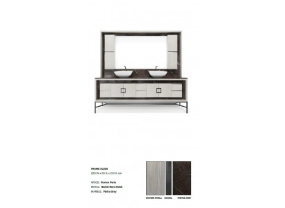 Bathroom cabinet gray bathroom furniture shelf bathroom cabinet wooden shelves