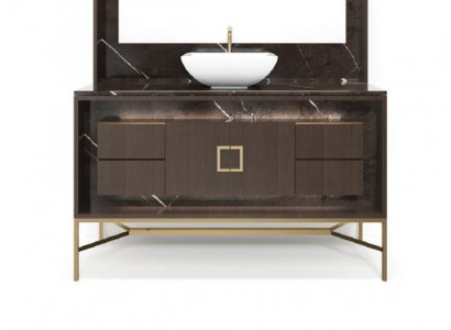 Brown bathroom cabinet bathroom furniture classic furniture bathroom cabinet