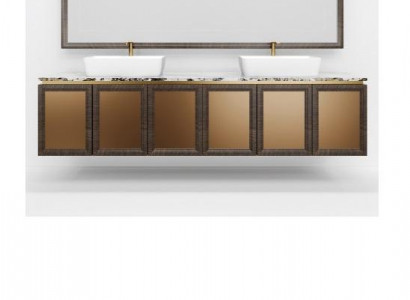 Brown bathroom cabinet bathroom furniture shelf bathroom cabinet wooden shelves