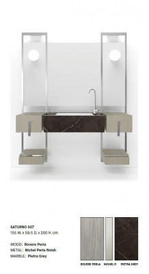 Gray bathroom sink faucets bathroom furniture Italian style sink