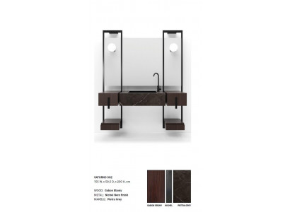 Brown bathroom sink faucets bathroom furniture Italian style new