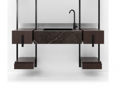 Brown bathroom sink faucets bathroom furniture Italian style new