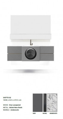 Gray bathroom sink fittings, bathroom furniture, Italian style sinks.