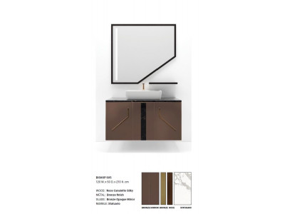Brown bathroom cabinet classic bathroom furniture bathroom shelves new