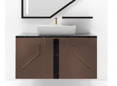 Brown bathroom cabinet classic bathroom furniture bathroom shelves new