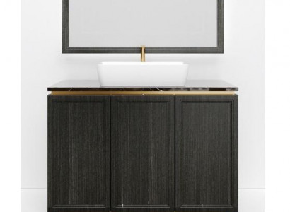 Black bathroom cabinet bathroom furniture shelf bathroom cabinet wooden shelves