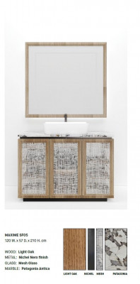 Beige Italian bathroom sink washbasin classic beige new