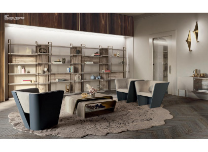 Book shelf furniture living room shelves wall unit walls Italian furnishings