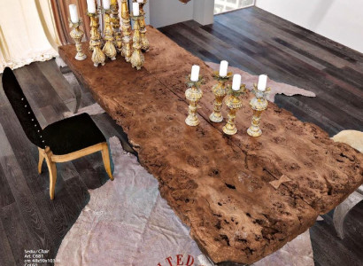 Dining table, table, furniture, furnishing, tables, Italian furniture, solid wood, dining room.