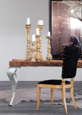 Dining table, table, furniture, furnishing, tables, Italian furniture, solid wood, dining room.