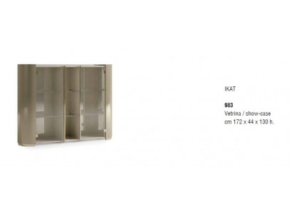 Living room glass cabinet display case cabinet shelf wooden cabinet system shelves