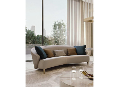Design sofa three-seater couch furniture Italian furnishing sofas new Bizzotto