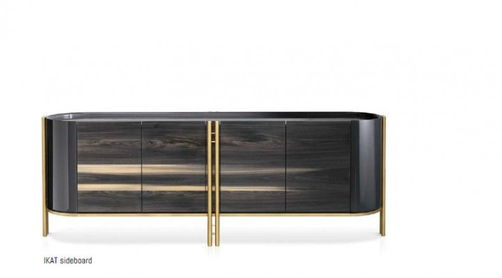 Sideboard Living Room Solid Wood Lowboard Dining Room Furniture Design Bizzotto New