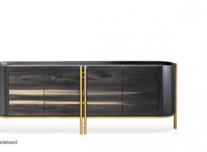 Sideboard Living Room Solid Wood Lowboard Dining Room Furniture Design Bizzotto New