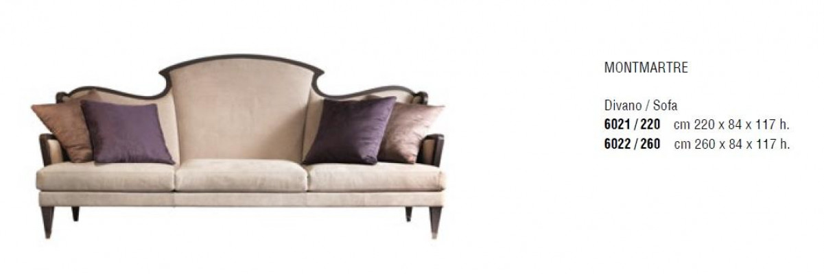 Textile Sofa Couch Upholstered Sofa 3-Seater Couches Sofas Art Deco Three-Seater New
