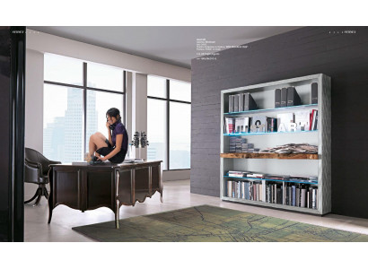 Bookshelf Wooden Shelving Unit Freestanding Office Shelf Elegant Brown Bookshelf New