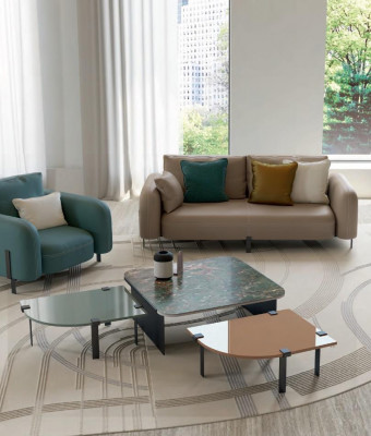 Design sofa two-seater couch furniture Italian sofas furniture new Bizzotto